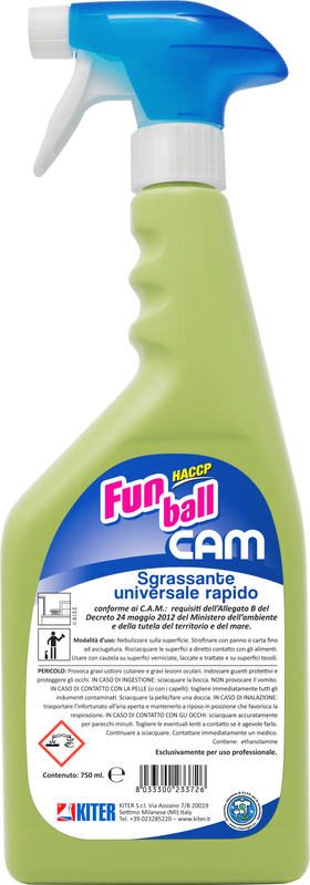 Активна піна для глибокого очищення від вапняного нальоту KITER Jet Cam, 750 мл